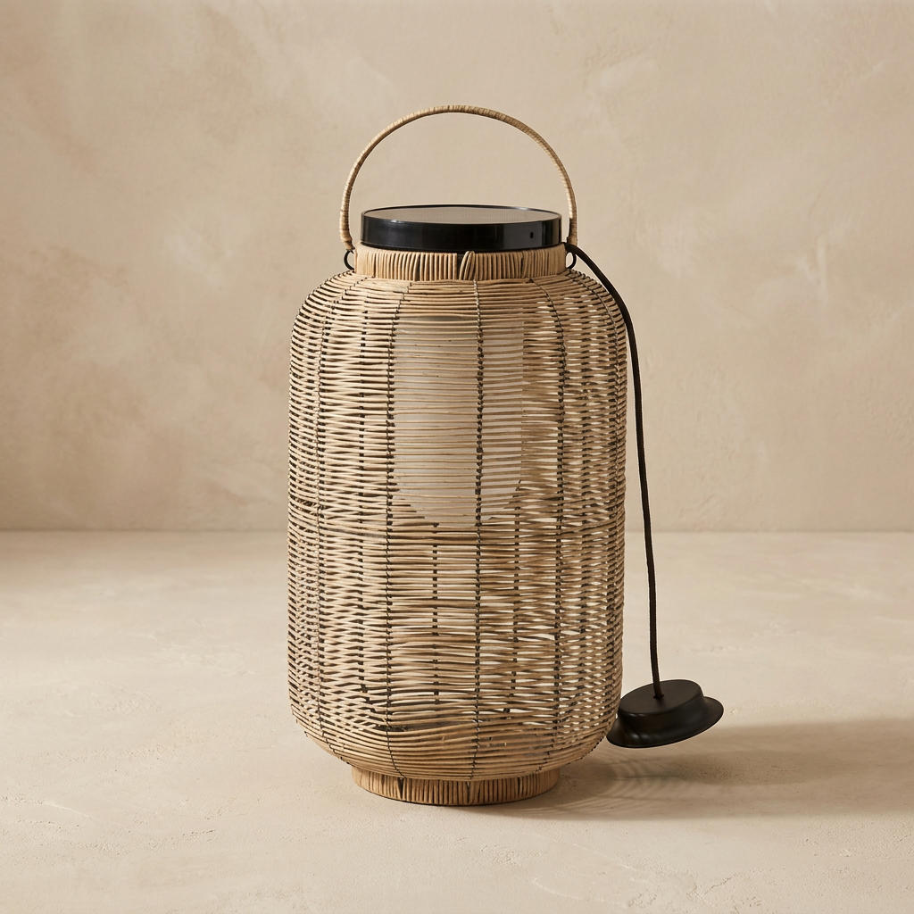 Boho Solar Garden Lamp lifestyle image - Higgsfield lux20v1 - a2