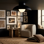Radiant Translucent Glow Nordic Glass Ceiling Light lifestyle image - Higgsfield lux20v1 - a6