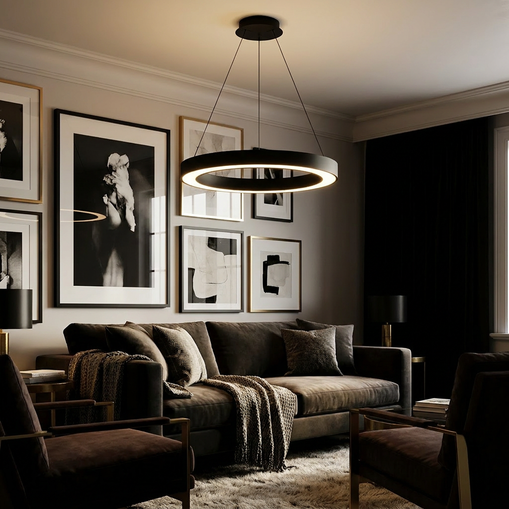 Heaven's Radiance Ceiling Light lifestyle image - Higgsfield lux20v1 - a6