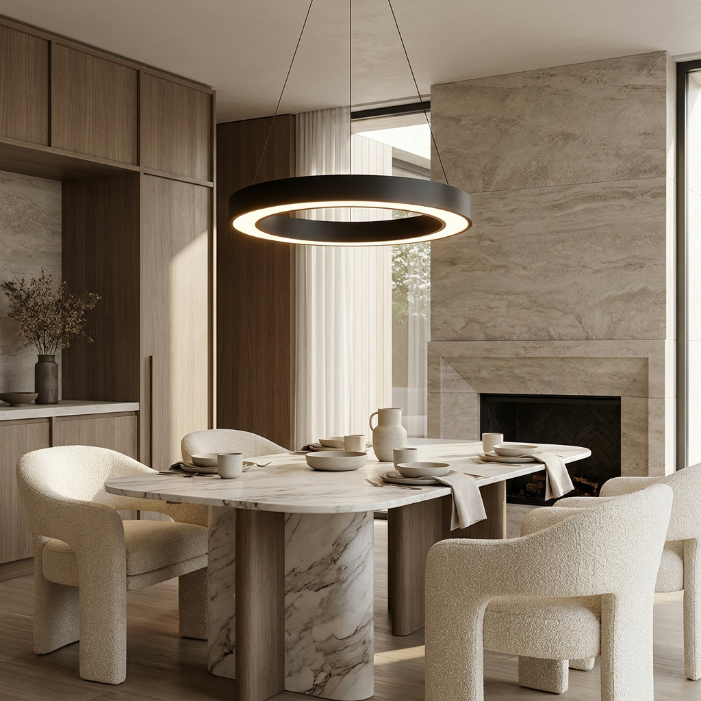 Heaven's Radiance Ceiling Light lifestyle image - Higgsfield lux20v1 - a7