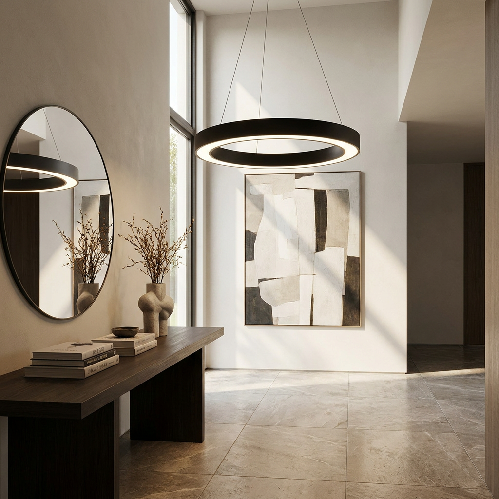 Heaven's Radiance Ceiling Light lifestyle image - Higgsfield lux20v1 - a9