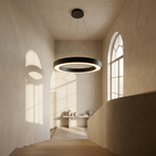 Heaven's Radiance Ceiling Light lifestyle image - Higgsfield lux20v1 - a11