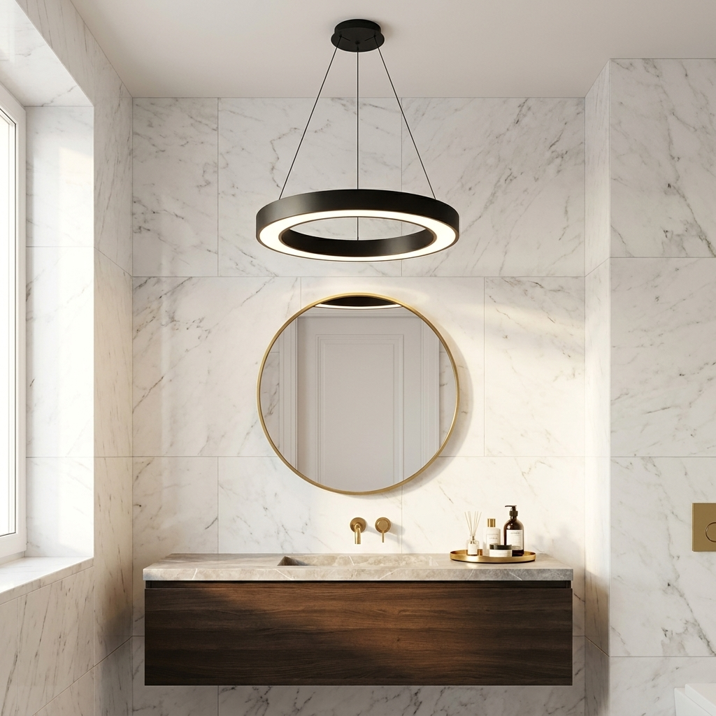 Heaven's Radiance Ceiling Light lifestyle image - Higgsfield lux20v1 - a12