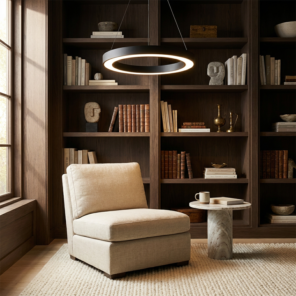 Heaven's Radiance Ceiling Light lifestyle image - Higgsfield lux20v1 - a13