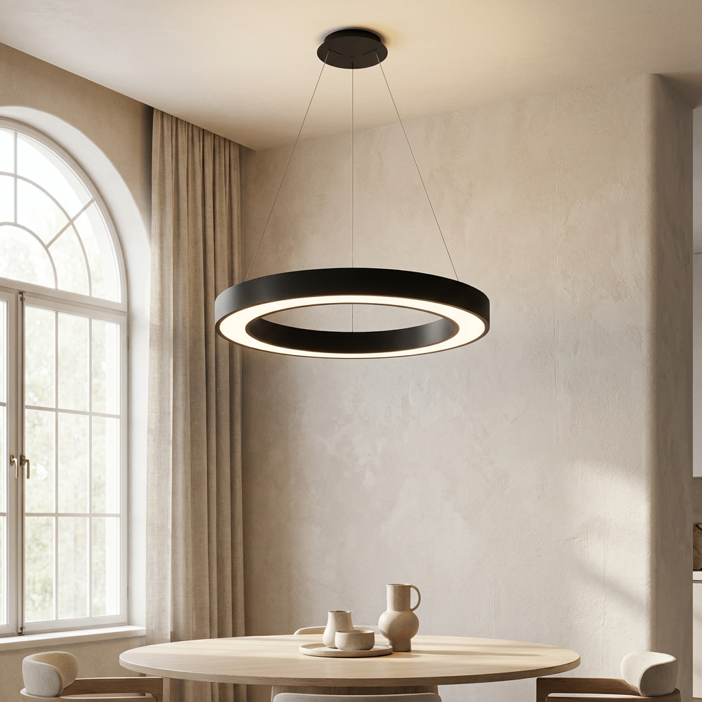 Heaven's Radiance Ceiling Light lifestyle image - Higgsfield lux20v1 - a17