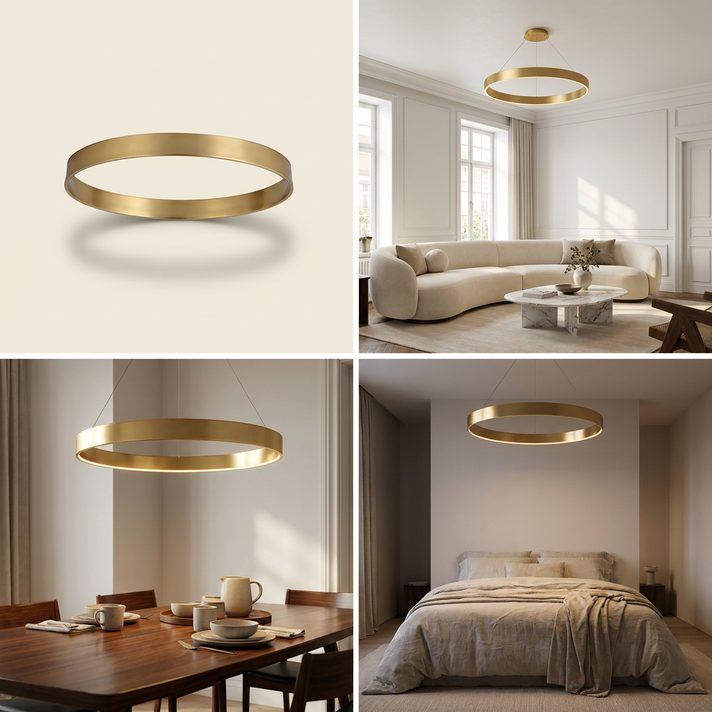 Radiant Ring of Light lifestyle image - Higgsfield lux20v1 - hero