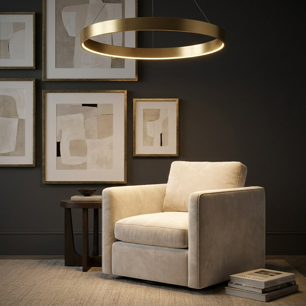 Radiant Ring of Light lifestyle image - Higgsfield lux20v1 - a6