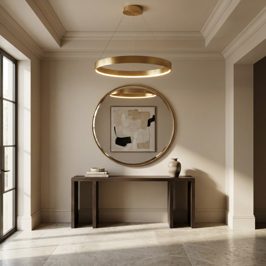Radiant Ring of Light lifestyle image - Higgsfield lux20v1 - a9