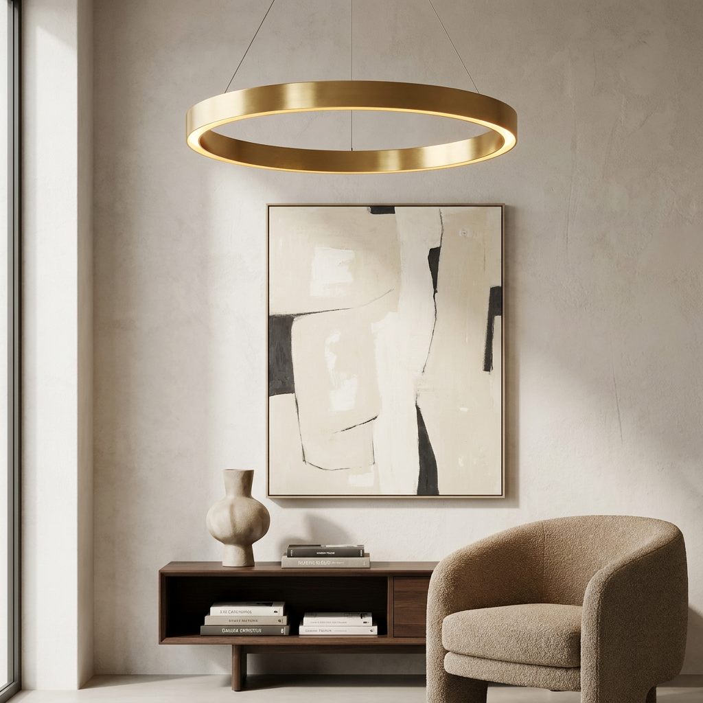 Radiant Ring of Light lifestyle image - Higgsfield lux20v1 - a19