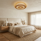 Serenity Natural Bamboo Boho Ceiling Light lifestyle image - Higgsfield lux20v1 - a8