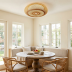 Serenity Natural Bamboo Boho Ceiling Light lifestyle image - Higgsfield lux20v1 - a10