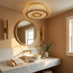 Serenity Natural Bamboo Boho Ceiling Light lifestyle image - Higgsfield lux20v1 - a12