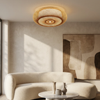 Serenity Natural Bamboo Boho Ceiling Light lifestyle image - Higgsfield lux20v1 - a16