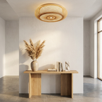 Serenity Natural Bamboo Boho Ceiling Light lifestyle image - Higgsfield lux20v1 - a19