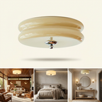 Suspended Glow Ceiling Light lifestyle image - Higgsfield lux20v1 - hero