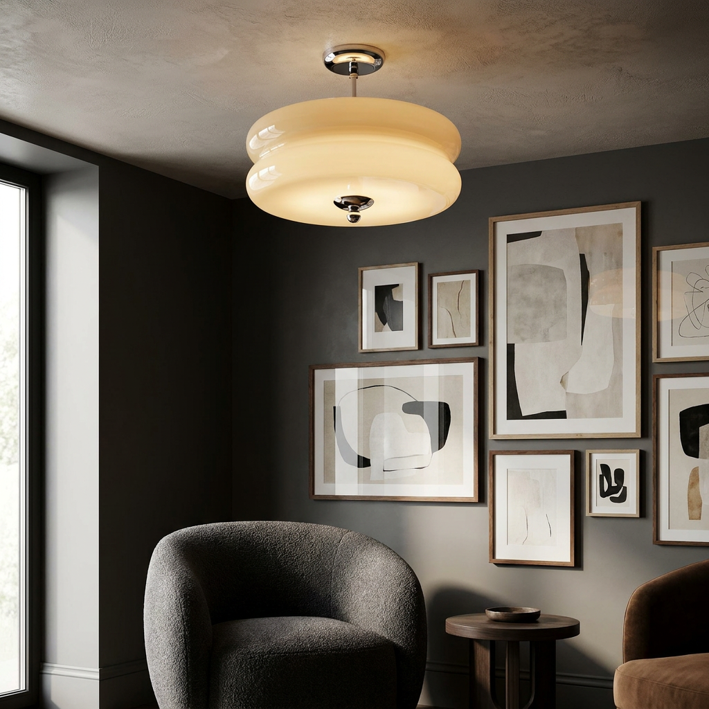 Suspended Glow Ceiling Light lifestyle image - Higgsfield lux20v1 - a6