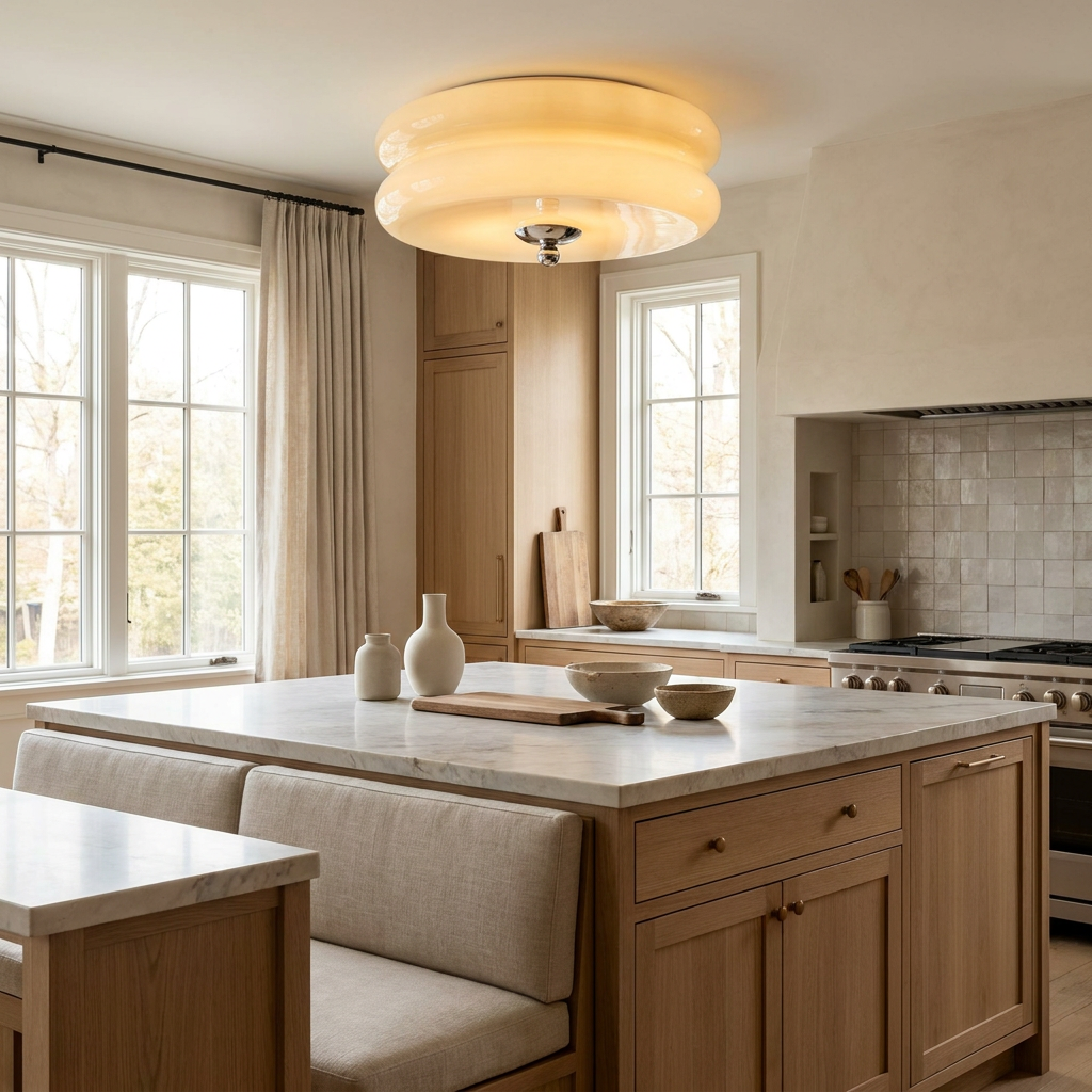 Suspended Glow Ceiling Light lifestyle image - Higgsfield lux20v1 - a10