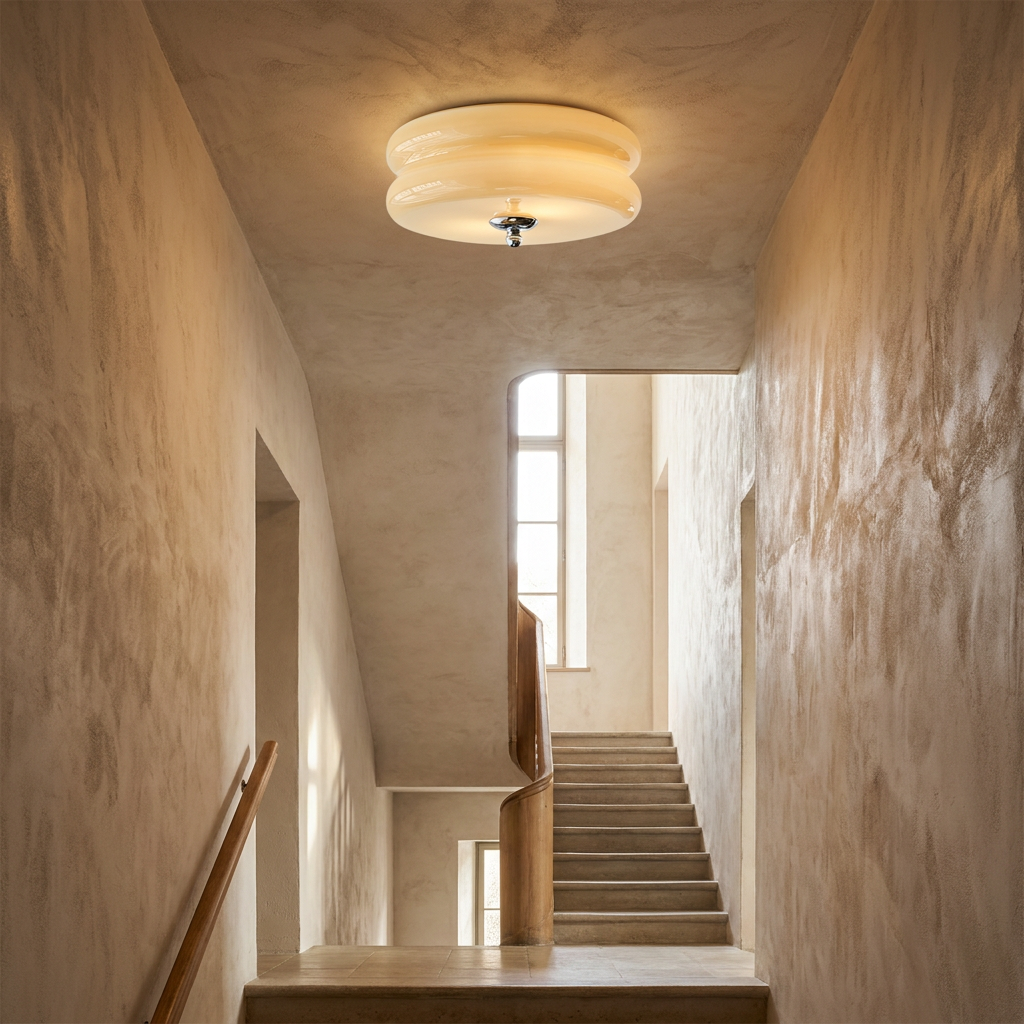 Suspended Glow Ceiling Light lifestyle image - Higgsfield lux20v1 - a11