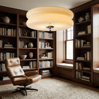 Suspended Glow Ceiling Light lifestyle image - Higgsfield lux20v1 - a13