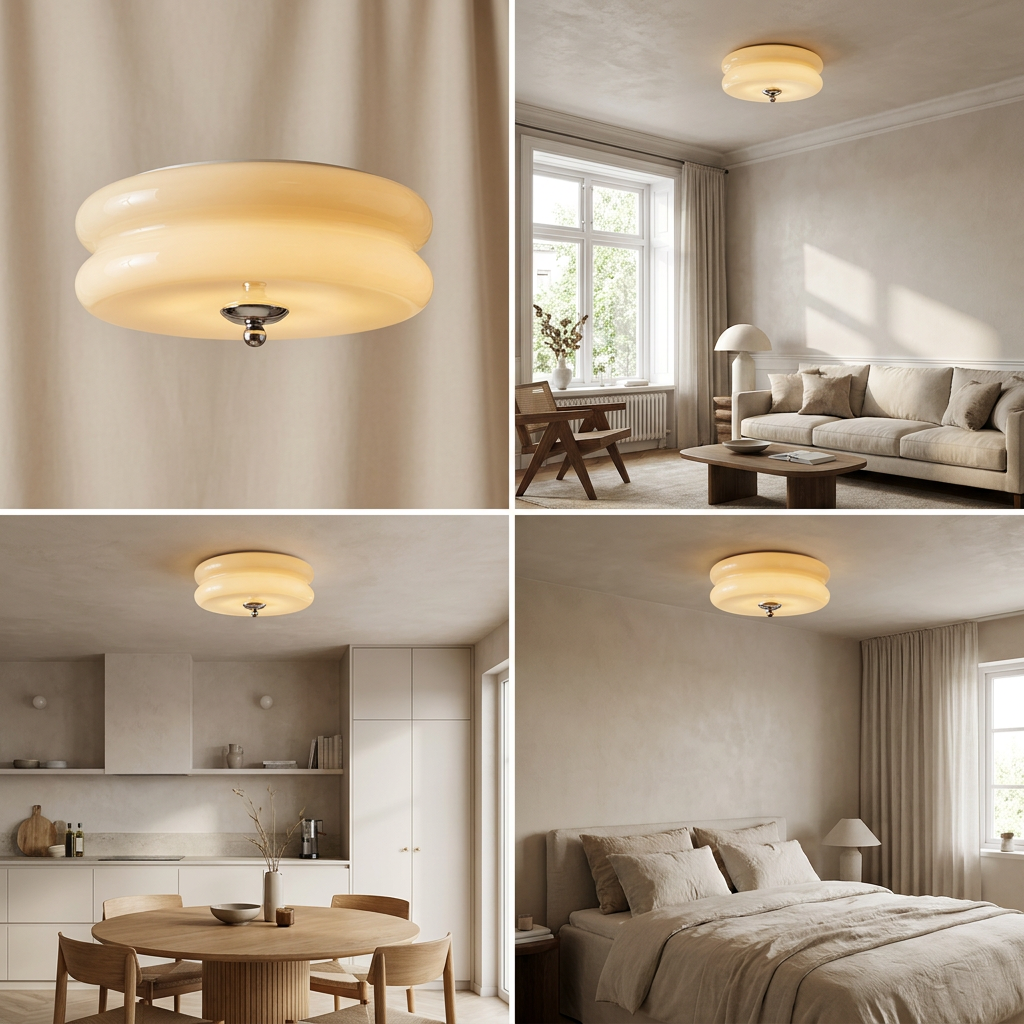 Suspended Glow Ceiling Light lifestyle image - Higgsfield lux20v1 - a18
