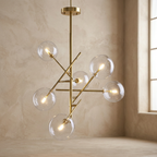 The Golden Sphere Delight lifestyle image - Higgsfield lux20v1 - a2
