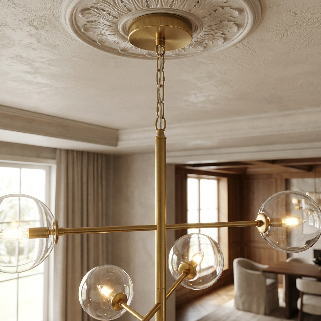 The Golden Sphere Delight lifestyle image - Higgsfield lux20v1 - a4