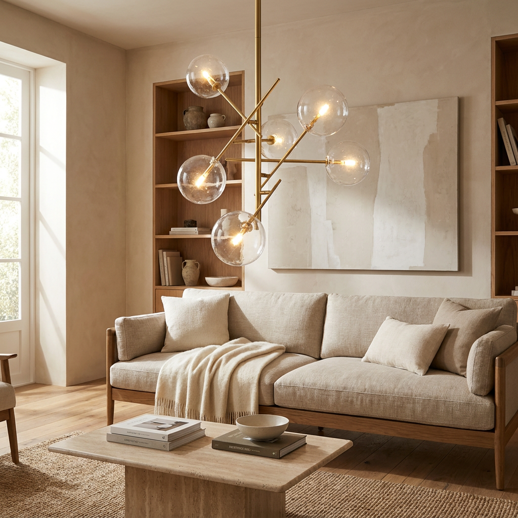 The Golden Sphere Delight lifestyle image - Higgsfield lux20v1 - a5