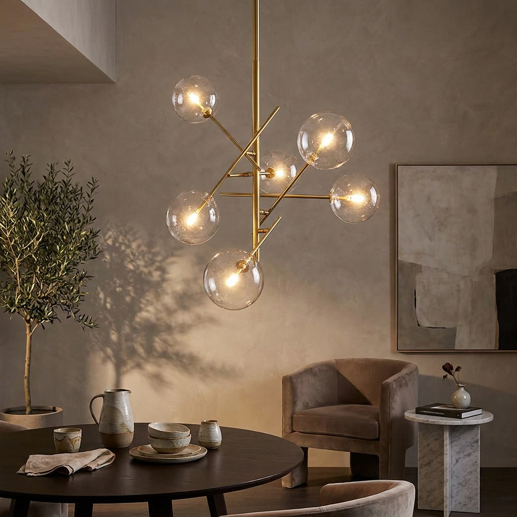 The Golden Sphere Delight lifestyle image - Higgsfield lux20v1 - a15