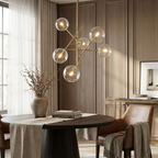 The Golden Sphere Delight lifestyle image - Higgsfield lux20v1 - a19