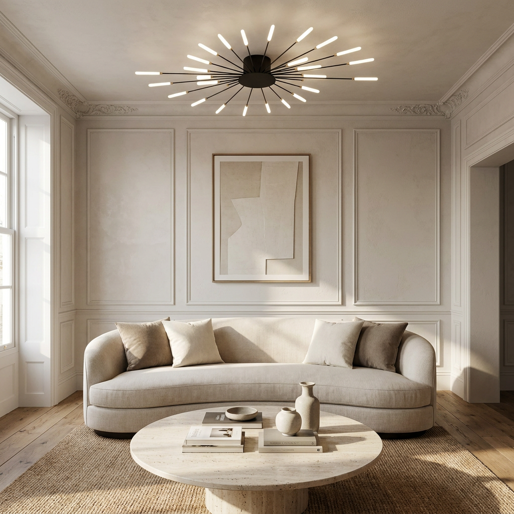 The Fireworks Ceiling Light lifestyle image - Higgsfield lux20v1 - a5
