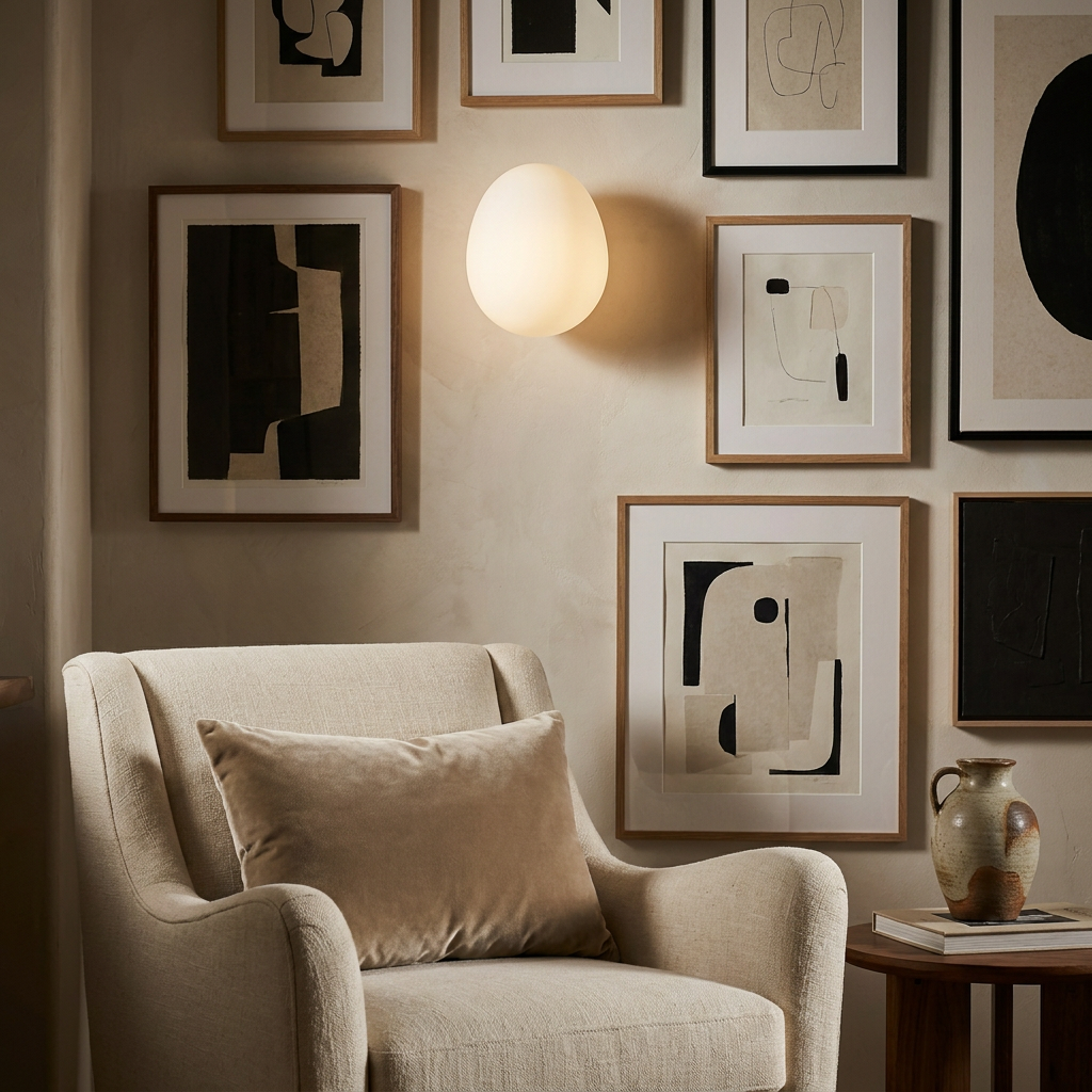 The Snowflake of Radiance Wall Light lifestyle image - Higgsfield lux20v1 - a6