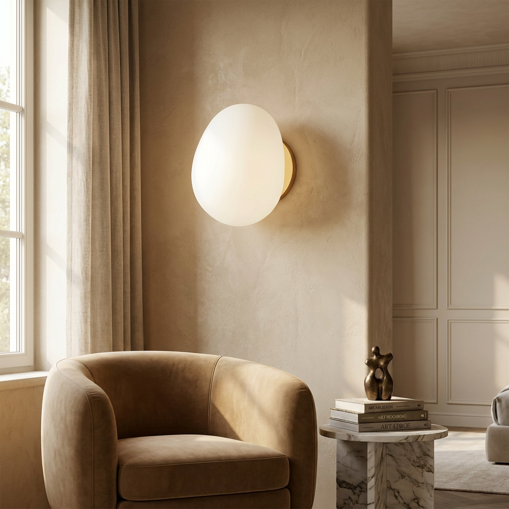 The Snowflake of Radiance Wall Light lifestyle image - Higgsfield lux20v1 - a14