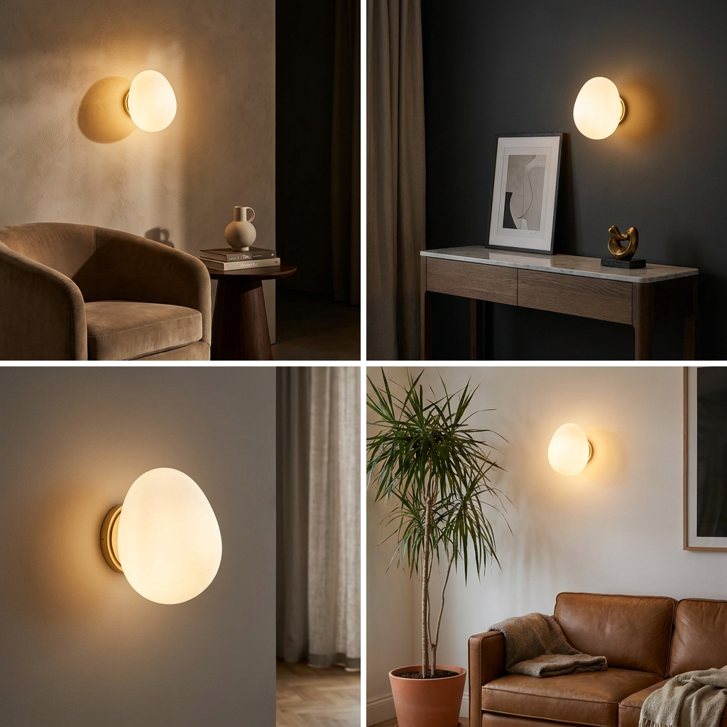 The Snowflake of Radiance Wall Light lifestyle image - Higgsfield lux20v1 - a15