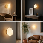 The Snowflake of Radiance Wall Light lifestyle image - Higgsfield lux20v1 - a15