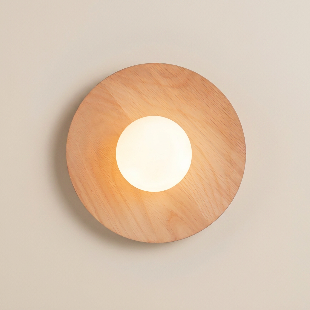 The Serenity Wooden Light lifestyle image - Higgsfield lux20v1 - hero