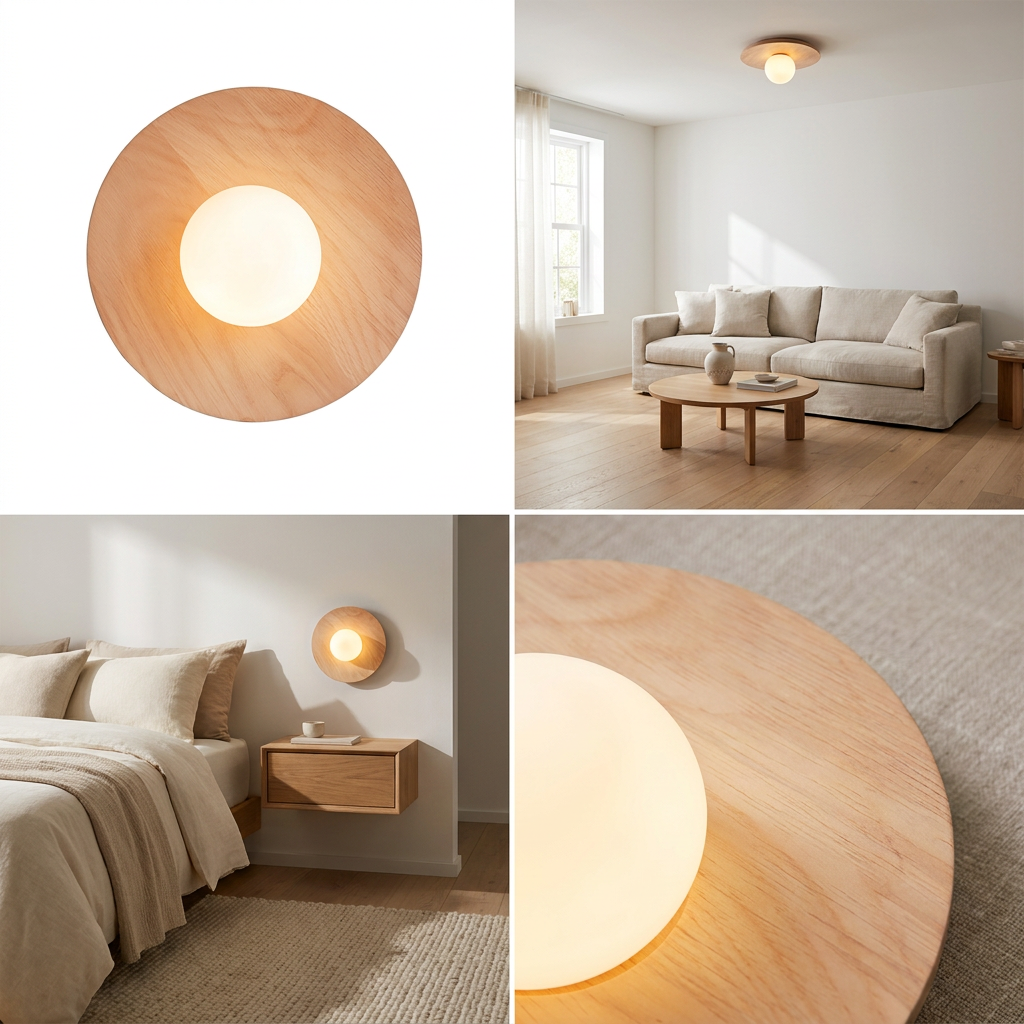 The Serenity Wooden Light lifestyle image - Higgsfield lux20v1 - a3