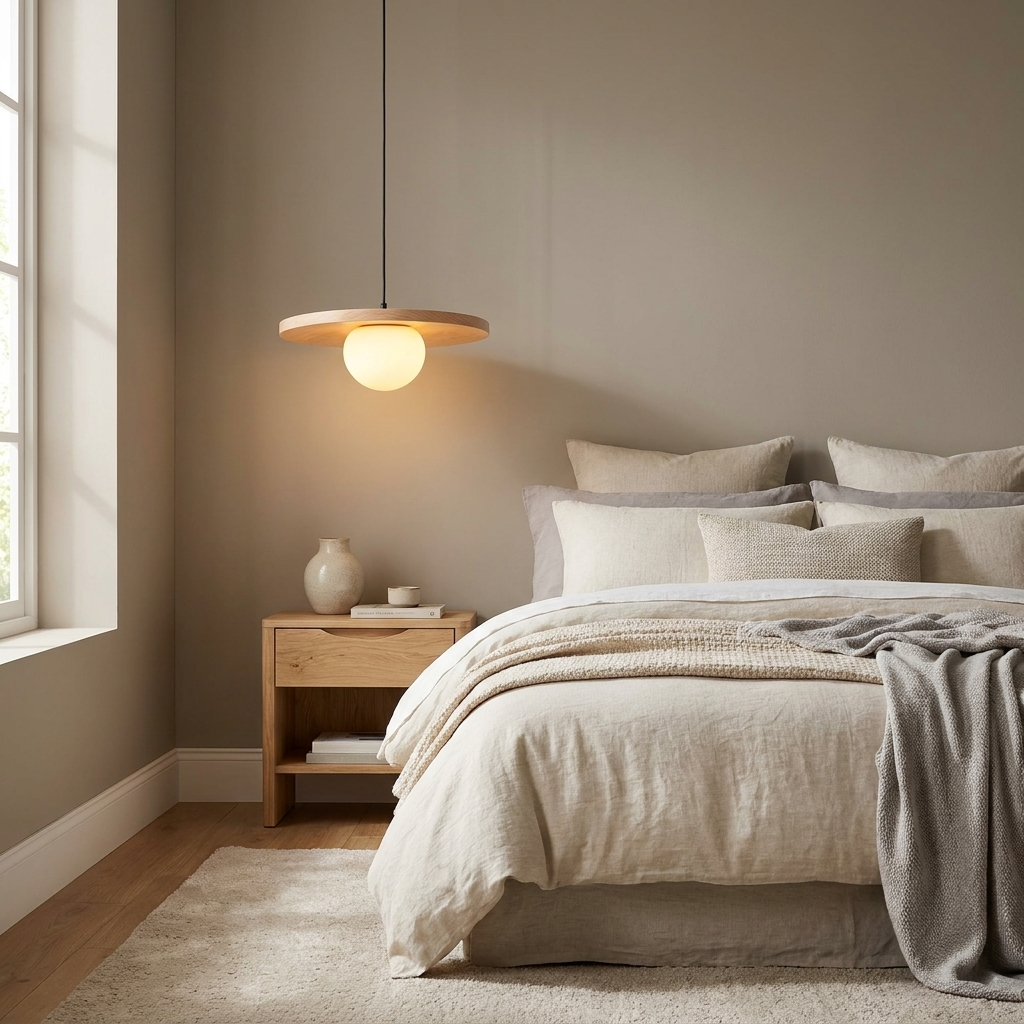 The Serenity Wooden Light lifestyle image - Higgsfield lux20v1 - a8