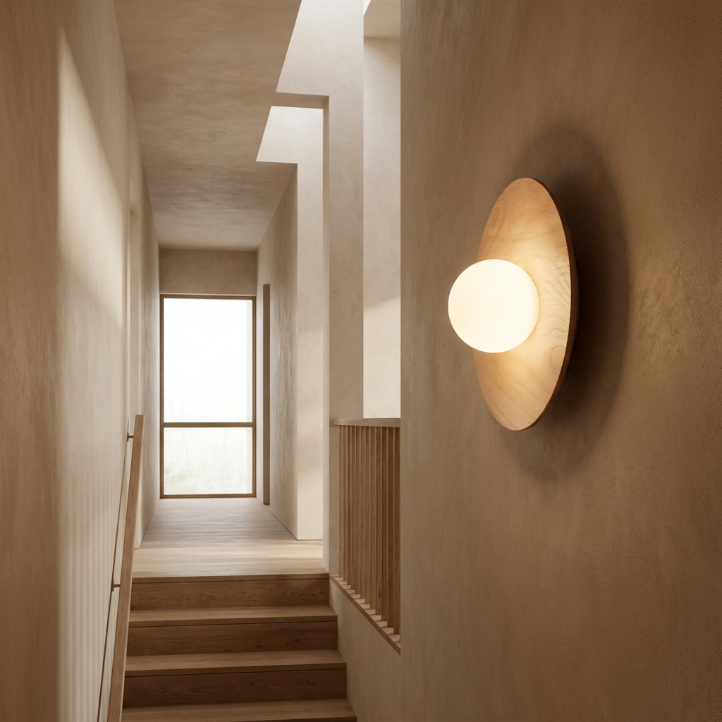 The Serenity Wooden Light lifestyle image - Higgsfield lux20v1 - a11