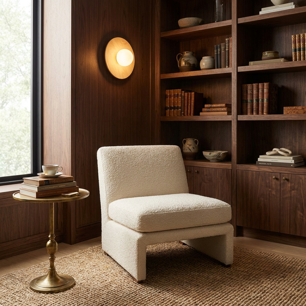 The Serenity Wooden Light lifestyle image - Higgsfield lux20v1 - a13