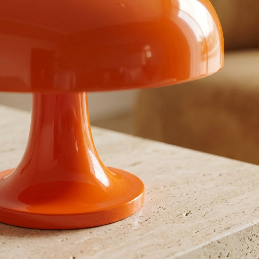 Oyster Mushroom Burst Table Lamp lifestyle image - Higgsfield lux20v1 - a3