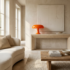 Oyster Mushroom Burst Table Lamp lifestyle image - Higgsfield lux20v1 - a5