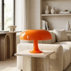 Oyster Mushroom Burst Table Lamp lifestyle image - Higgsfield lux20v1 - a17