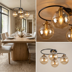 The Vintage Halo Ceiling Light lifestyle image - Higgsfield lux20v1 - a7