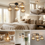 The Vintage Halo Ceiling Light lifestyle image - Higgsfield lux20v1 - a8