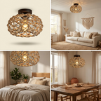 Bohemian Ceiling Light lifestyle image - Higgsfield lux20v1 - hero