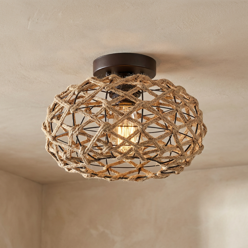 Bohemian Ceiling Light lifestyle image - Higgsfield lux20v1 - a2