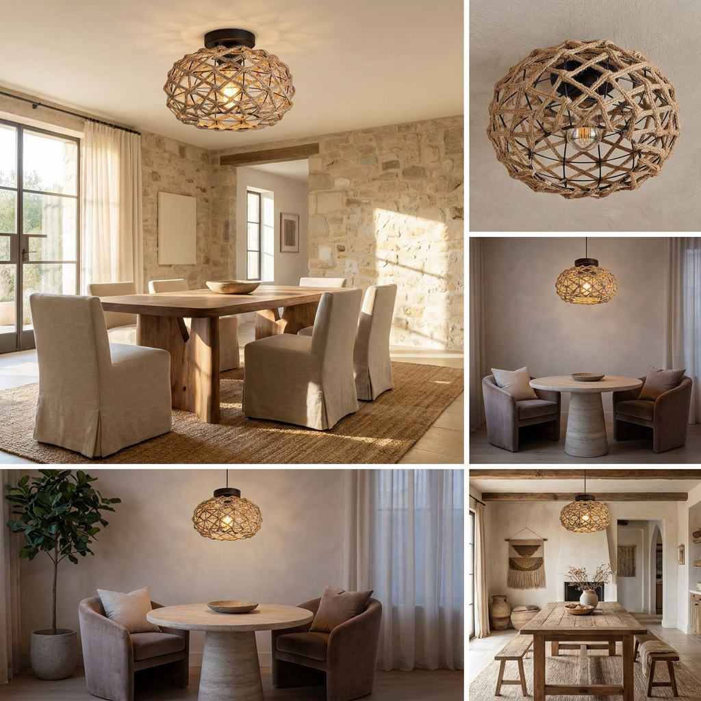 Bohemian Ceiling Light lifestyle image - Higgsfield lux20v1 - a7