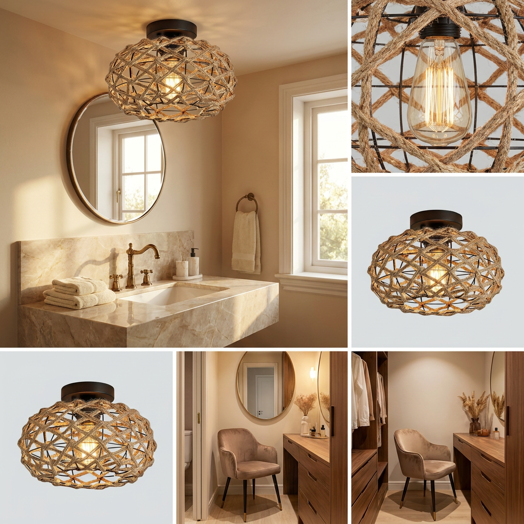 Bohemian Ceiling Light lifestyle image - Higgsfield lux20v1 - a12