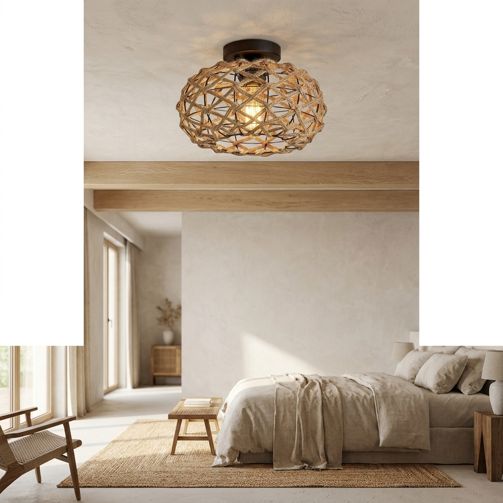 Bohemian Ceiling Light lifestyle image - Higgsfield lux20v1 - a17