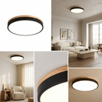 Nordic LED Round Flush Acrylic Minimalist Ceiling Light lifestyle image - Higgsfield lux20v1 - a5